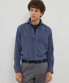 MACKINTOSH LONDON(MENS) / マッキントッシュ ロンドン 　メンズ シャツ・ブラウス | シャンブレーピーチワイドカラーシャツ