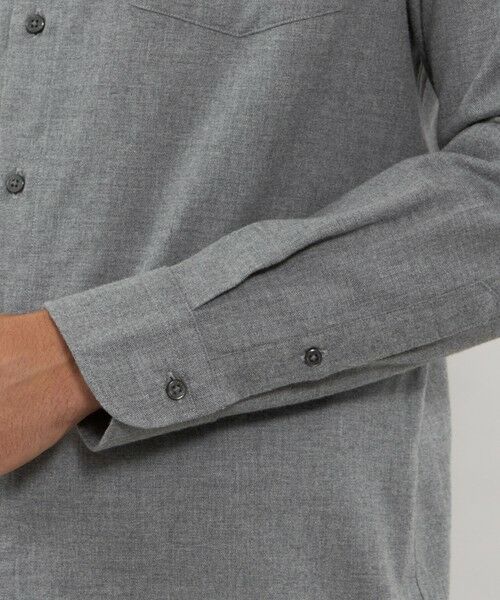 MACKINTOSH LONDON(MENS) / マッキントッシュ ロンドン 　メンズ シャツ・ブラウス | シャンブレーピーチワイドカラーシャツ | 詳細8