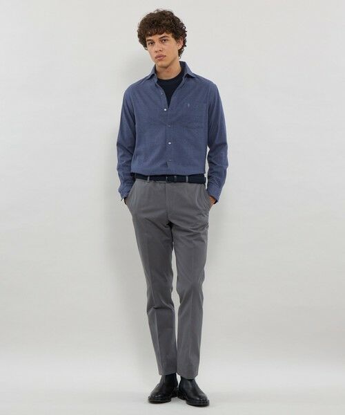 MACKINTOSH LONDON(MENS) / マッキントッシュ ロンドン 　メンズ シャツ・ブラウス | シャンブレーピーチワイドカラーシャツ | 詳細2