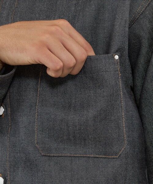 MACKINTOSH LONDON(MENS) / マッキントッシュ ロンドン メンズ シャツ・ブラウス | 【WORSTED DENIM】デニムシャツ | 詳細6