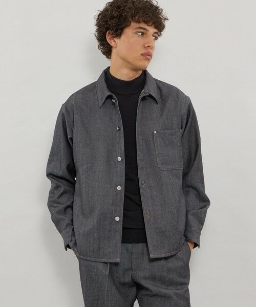 MACKINTOSH LONDON(MENS) / マッキントッシュ ロンドン メンズ シャツ・ブラウス | 【WORSTED DENIM】デニムシャツ(ネイビー)