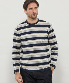 MACKINTOSH LONDON(MENS) / マッキントッシュ ロンドン 　メンズ カットソー | ラガーボーダーロングスリーブTシャツ