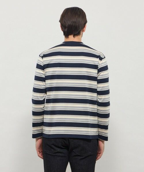 MACKINTOSH LONDON(MENS) / マッキントッシュ ロンドン メンズ カットソー | ラガーボーダーロングスリーブTシャツ | 詳細5