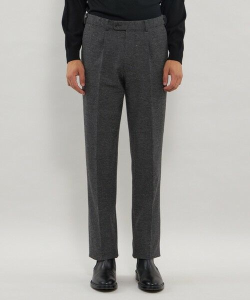 MACKINTOSH LONDON(MENS) / マッキントッシュ ロンドン 　メンズ スラックス・ドレスパンツ | 【Adjustable Fit】ネップツイードストレッチスラックス | 詳細4