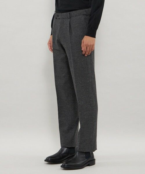 MACKINTOSH LONDON(MENS) / マッキントッシュ ロンドン 　メンズ スラックス・ドレスパンツ | 【Adjustable Fit】ネップツイードストレッチスラックス | 詳細5
