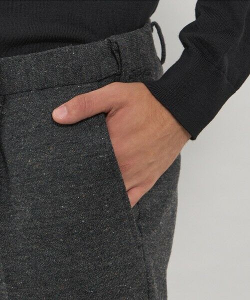 MACKINTOSH LONDON(MENS) / マッキントッシュ ロンドン 　メンズ スラックス・ドレスパンツ | 【Adjustable Fit】ネップツイードストレッチスラックス | 詳細7