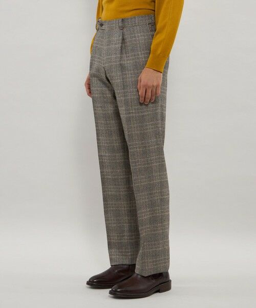 MACKINTOSH LONDON(MENS) / マッキントッシュ ロンドン 　メンズ スラックス・ドレスパンツ | 【Adjustable Fit】チェック&ストライプ ストレッチスラックス | 詳細3