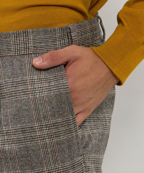 MACKINTOSH LONDON(MENS) / マッキントッシュ ロンドン 　メンズ スラックス・ドレスパンツ | 【Adjustable Fit】チェック&ストライプ ストレッチスラックス | 詳細5