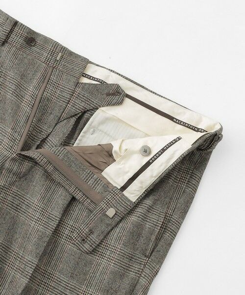 MACKINTOSH LONDON(MENS) / マッキントッシュ ロンドン 　メンズ スラックス・ドレスパンツ | 【Adjustable Fit】チェック&ストライプ ストレッチスラックス | 詳細6