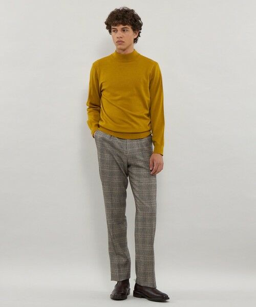 MACKINTOSH LONDON(MENS) / マッキントッシュ ロンドン 　メンズ スラックス・ドレスパンツ | 【Adjustable Fit】チェック&ストライプ ストレッチスラックス | 詳細1