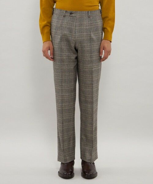 MACKINTOSH LONDON(MENS) / マッキントッシュ ロンドン 　メンズ スラックス・ドレスパンツ | 【Adjustable Fit】チェック&ストライプ ストレッチスラックス | 詳細2