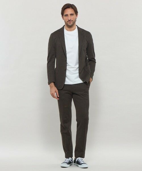 MACKINTOSH LONDON(MENS) / マッキントッシュ ロンドン 　メンズ その他パンツ | 【WEB・一部店舗限定】【FLEX JERSEY】ホップサックジャージーセットアップパンツ | 詳細2