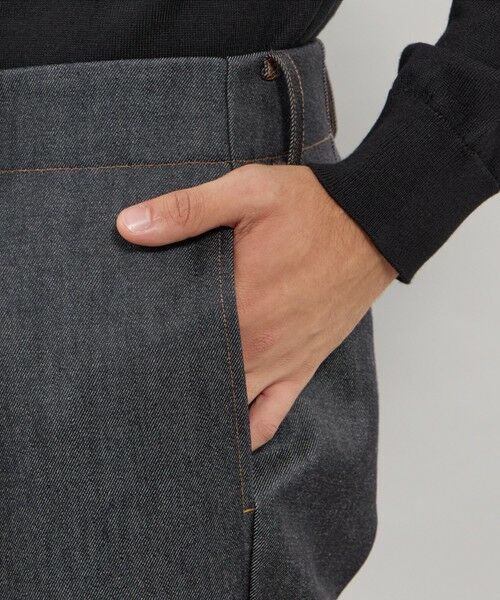 MACKINTOSH LONDON(MENS) / マッキントッシュ ロンドン メンズ その他パンツ | 【WORSTED DENIM】デニムスラックス | 詳細6