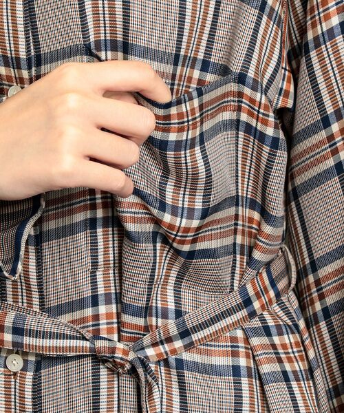 セール ティアードチェックワンピース ロング マキシ丈ワンピース Mackintosh Philosophy マッキントッシュ フィロソフィー ファッション通販 タカシマヤファッションスクエア