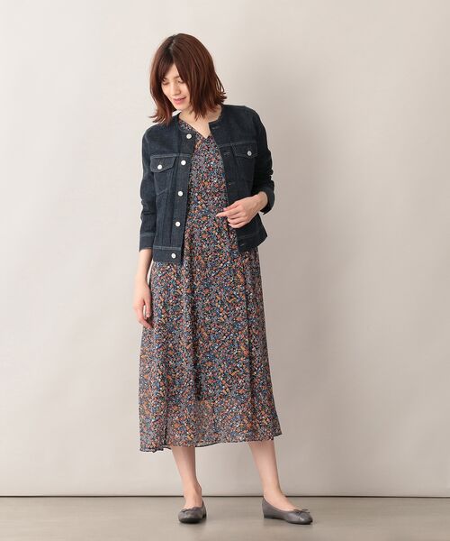 セール アンティークフラワーワンピース ロング マキシ丈ワンピース Mackintosh Philosophy マッキントッシュ フィロソフィー ファッション通販 タカシマヤファッションスクエア