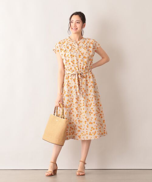 セール ウォッシャブル パンジーファイユワンピース ロング マキシ丈ワンピース Mackintosh Philosophy マッキントッシュ フィロソフィー ファッション通販 タカシマヤファッションスクエア