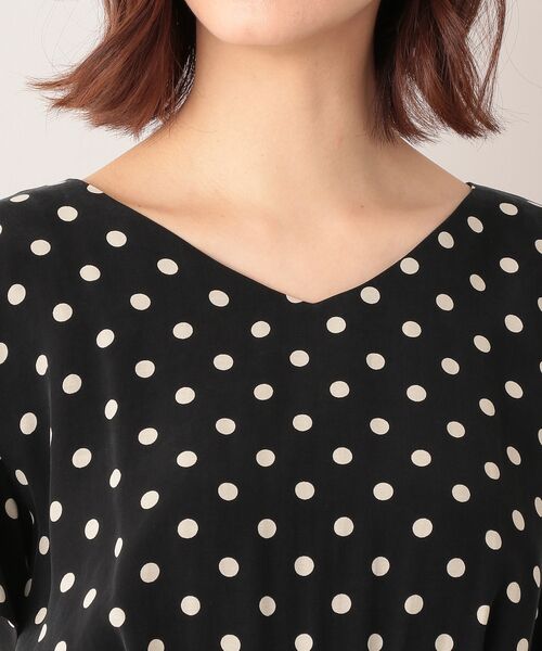 セール ドットプリントワンピース ロング マキシ丈ワンピース Mackintosh Philosophy マッキントッシュ フィロソフィー ファッション通販 タカシマヤファッションスクエア