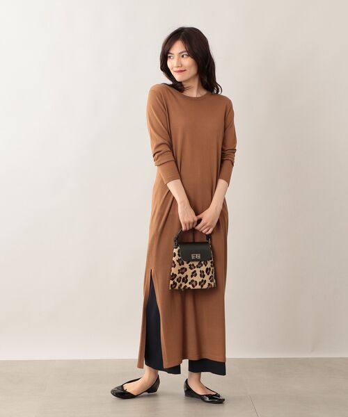 セール ウールニットワンピース ロング マキシ丈ワンピース Mackintosh Philosophy マッキントッシュ フィロソフィー ファッション通販 タカシマヤファッションスクエア