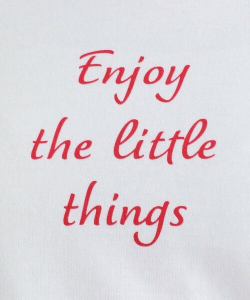 MACKINTOSH PHILOSOPHY / マッキントッシュ フィロソフィー カットソー | メッセージTシャツ「Enjoy the little things」 | 詳細14