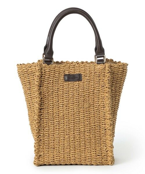 MACKINTOSH PHILOSOPHY/マッキントッシュ フィロソフィー 【LEE5月号/蛯原友里さん着用】スクエアペーパートート ベージュ1 X MACKINTOSH PHILOSOPHY/マッキントッシュ フィロソフィー 【LEE5月号/蛯原友里さん着用】スクエアペーパートート ベージュ1 X