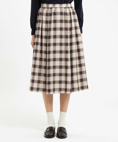 MACKINTOSH PHILOSOPHY / マッキントッシュ フィロソフィー ロング・マキシ丈スカート | ブリティッシュチェックツイルスカート | 詳細5