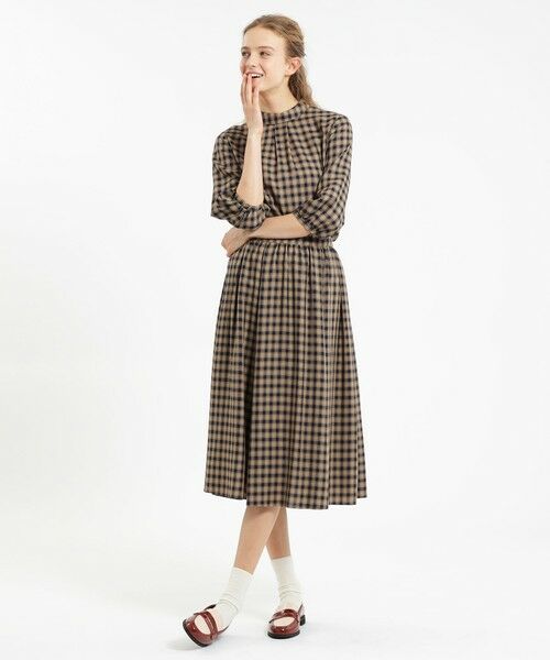 MACKINTOSH PHILOSOPHY / マッキントッシュ フィロソフィー ロング・マキシ丈スカート | ブリティッシュチェックツイルスカート | 詳細3