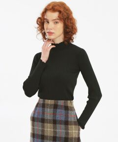 MACKINTOSH PHILOSOPHY / マッキントッシュ フィロソフィー ニット・セーター | 【WEB限定】フリルネックリブニットプルオーバー