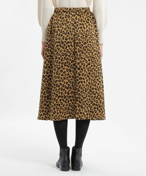 MACKINTOSH PHILOSOPHY / マッキントッシュ フィロソフィー ロング・マキシ丈スカート | レオパードフレアスカート | 詳細6