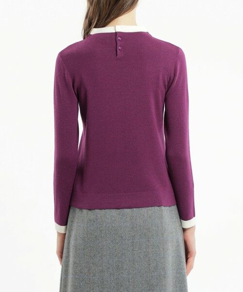 Cleric Collar Knit ロングスリーブ （ニット・セーター）｜MACKINTOSH