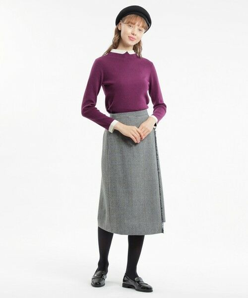 Cleric Collar Knit ロングスリーブ （ニット・セーター）｜MACKINTOSH