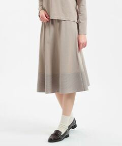 MACKINTOSH PHILOSOPHY / マッキントッシュ フィロソフィー ロング・マキシ丈スカート | ガーターヘムニットスカート