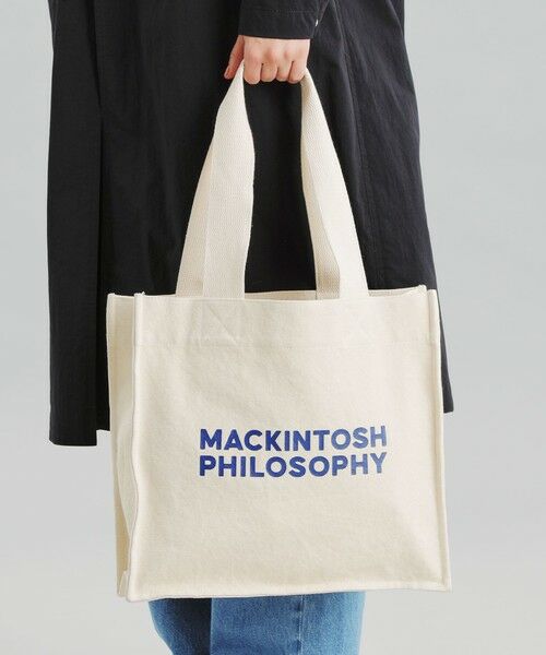 MACKINTOSH PHILOSOPHY / マッキントッシュ フィロソフィー メッセンジャーバッグ・ウエストポーチ | GREY LABEL ボールドロゴスクエアトート | 詳細4