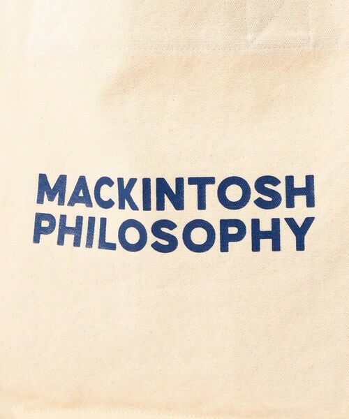 MACKINTOSH PHILOSOPHY / マッキントッシュ フィロソフィー メッセンジャーバッグ・ウエストポーチ | GREY LABEL ボールドロゴスクエアトート | 詳細9