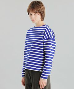 GREY LABEL バスクボーダーカットソー