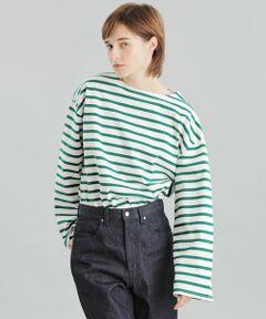 GREY LABEL ビッグバスクボーダーカットソー