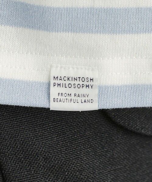 MACKINTOSH PHILOSOPHY / マッキントッシュ フィロソフィー カットソー | GREY LABEL バスクボーダーT | 詳細14