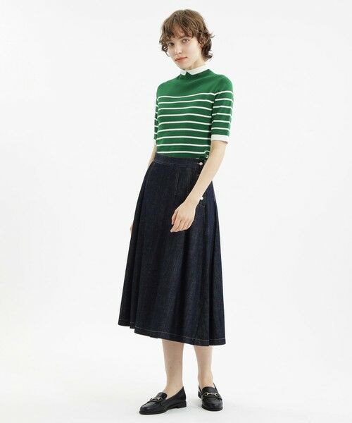 MACKINTOSH PHILOSOPHY / マッキントッシュ フィロソフィー ニット・セーター | 【2023年秋冬商品】Cleric Collar Knit ショートスリーブプルオーバー | 詳細4