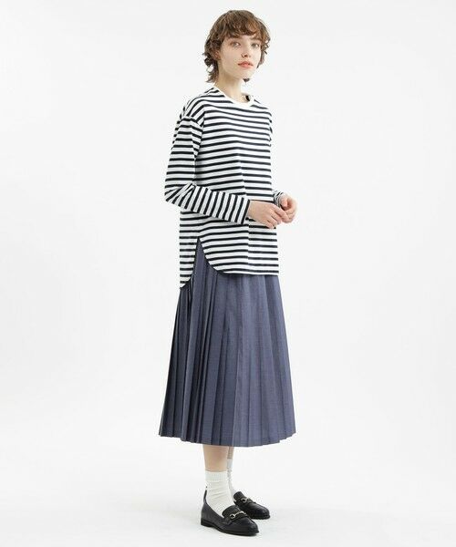 MACKINTOSH PHILOSOPHY / マッキントッシュ フィロソフィー ロング・マキシ丈スカート | タイプライタープリーツスカート | 詳細1