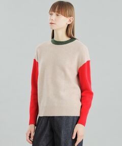 MACKINTOSH PHILOSOPHY / マッキントッシュ フィロソフィー ニット・セーター | GREY LABEL ウールカシミヤカラーブロックニット