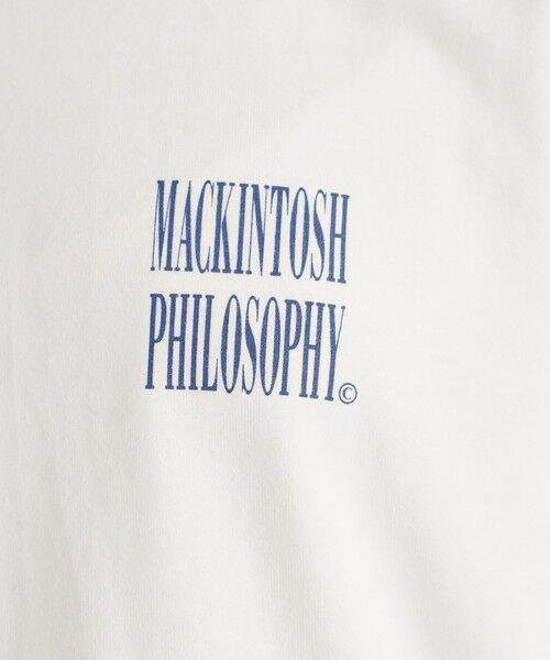 MACKINTOSH PHILOSOPHY / マッキントッシュ フィロソフィー カットソー | GREY LABEL シャープロゴロンT | 詳細16