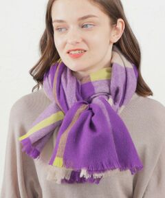 MACKINTOSH PHILOSOPHY / マッキントッシュ フィロソフィー マフラー・ショール・スヌード・ストール | ウォッシャブルカシミヤカラーブロックストール