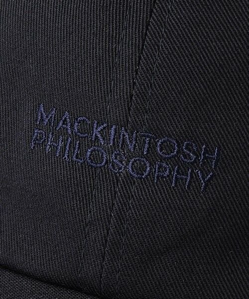 MACKINTOSH PHILOSOPHY / マッキントッシュ フィロソフィー ハット | キャンバスロゴキャップ | 詳細6