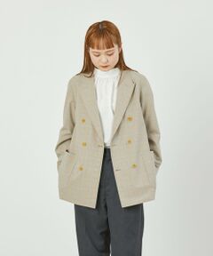 GREY LABEL ブリティッシュチェックブレザー