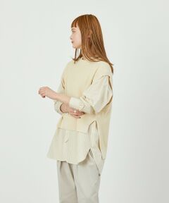 GREY LABEL ベーシックニットベスト