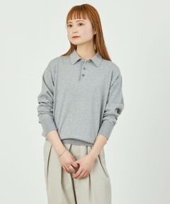 MACKINTOSH PHILOSOPHY / マッキントッシュ フィロソフィー ニット・セーター | GREY LABEL ハイゲージニットポロ