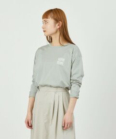 GREY LABEL シャープロゴボーダーロンT