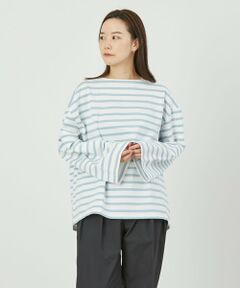 GREY LABEL ビッグバスクボーダーカットソー