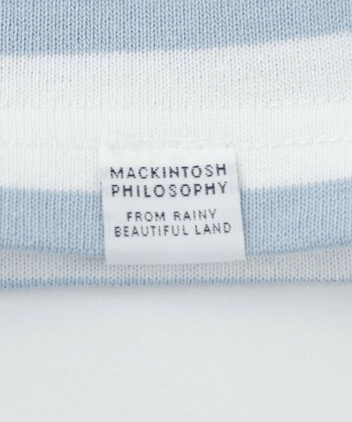 MACKINTOSH PHILOSOPHY / マッキントッシュ フィロソフィー カットソー | GREY LABEL ビッグバスクボーダーカットソー | 詳細7