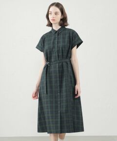 MACKINTOSH PHILOSOPHY / マッキントッシュ フィロソフィー ロング・マキシ丈ワンピース | タータンチェックサッカーワンピース