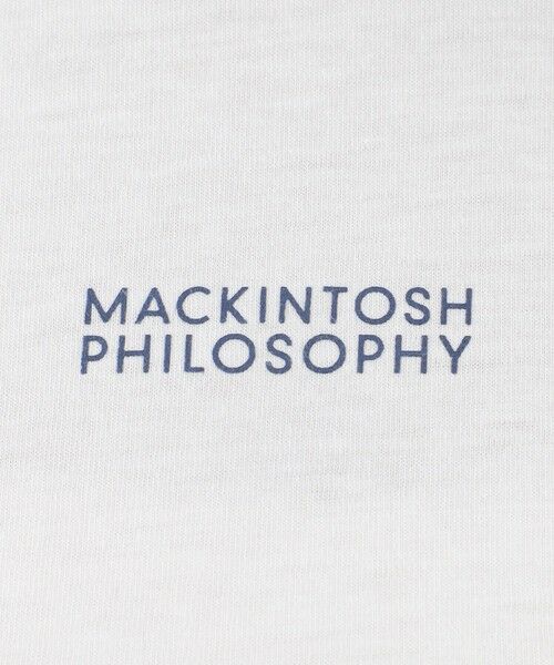 MACKINTOSH PHILOSOPHY / マッキントッシュ フィロソフィー カットソー | 【WEB限定】ロゴT | 詳細9